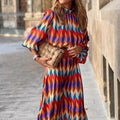 Vestido Casual Estampa Maia